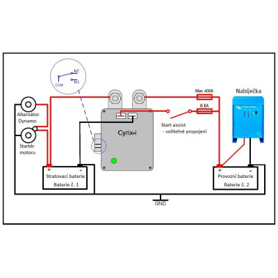 Propojovač baterií Cyrix-i 12-24V 400A