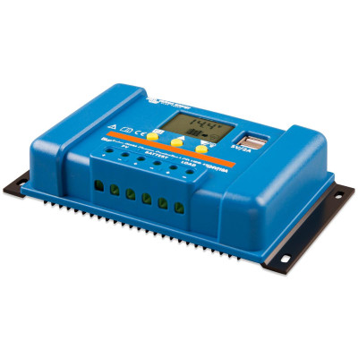PWM solární regulátor Victron Energy BlueSolar-LCDandUSB 10A