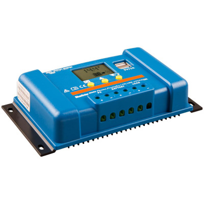 PWM solární regulátor Victron Energy BlueSolar-LCDandUSB 10A