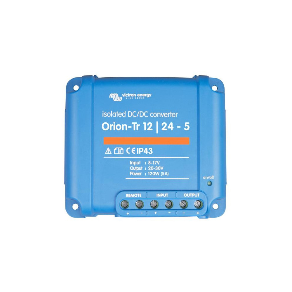 DC/DC konvertor Orion-Tr 12/24- 5A (120W) DC/DC konvertor Orion-Tr 12/24- 5A (120W)