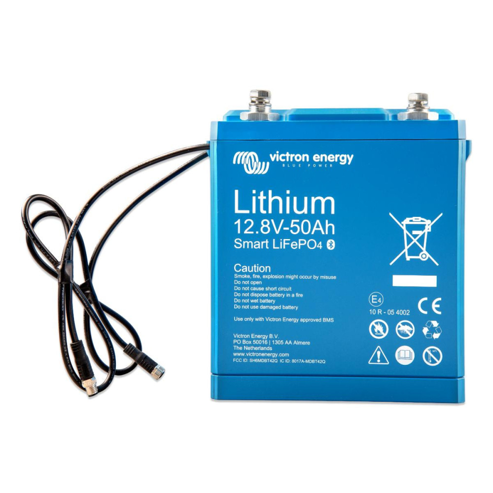 Victron Energy LiFePO baterie 12,8V/50Ah - Smart Victron Energy LiFePO baterie 12,8V/50Ah - Smart