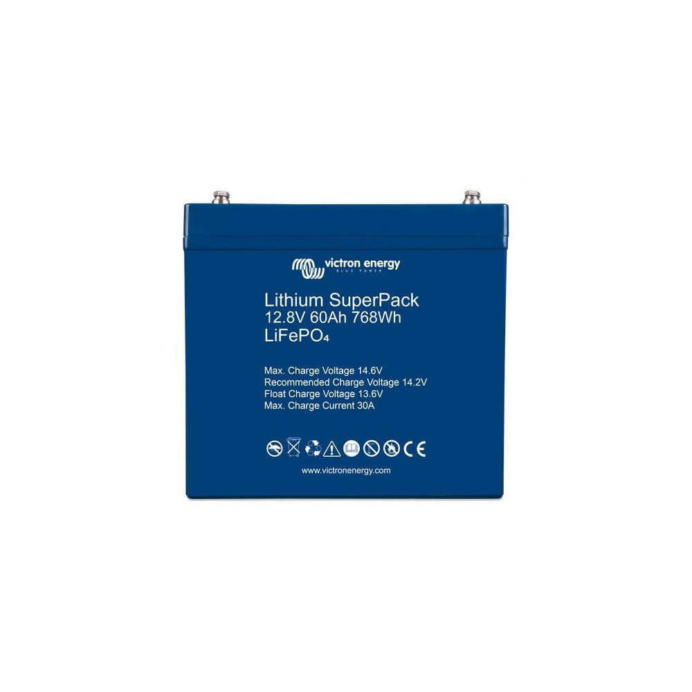 Victron Energy LiFePO baterie 12,8V/60Ah Lithium SuperPack Victron Energy LiFePO baterie 12,8V/60Ah Lithium SuperPack