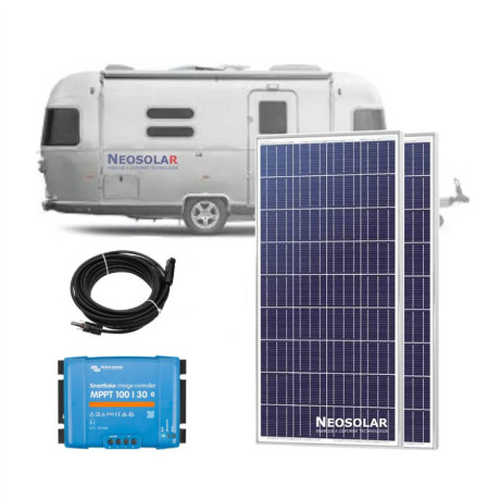 350Wp sestava Victron Energy caravan (MPPT)