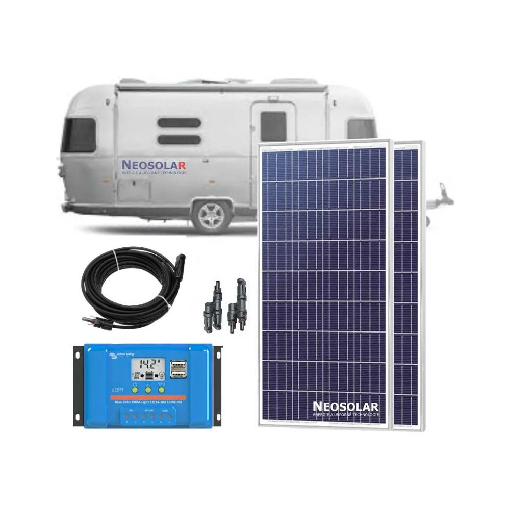 350Wp sestava Victron Energy caravan (PWM) 350Wp sestava Victron Energy caravan (PWM)