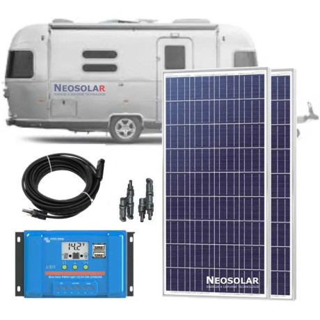 350Wp sestava Victron Energy caravan (PWM)