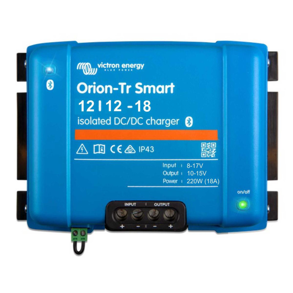 DC-DC nabíječka Orion-Tr Smart 12/12-18A (220W) izolovaná DC-DC nabíječka Orion-Tr Smart 12/12-18A (220W) izolovaná