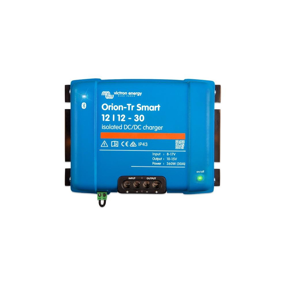 DC-DC nabíječka Orion-Tr Smart 12/12-30A (360W) izolovaná DC-DC nabíječka Orion-Tr Smart 12/12-30A (360W) izolovaná