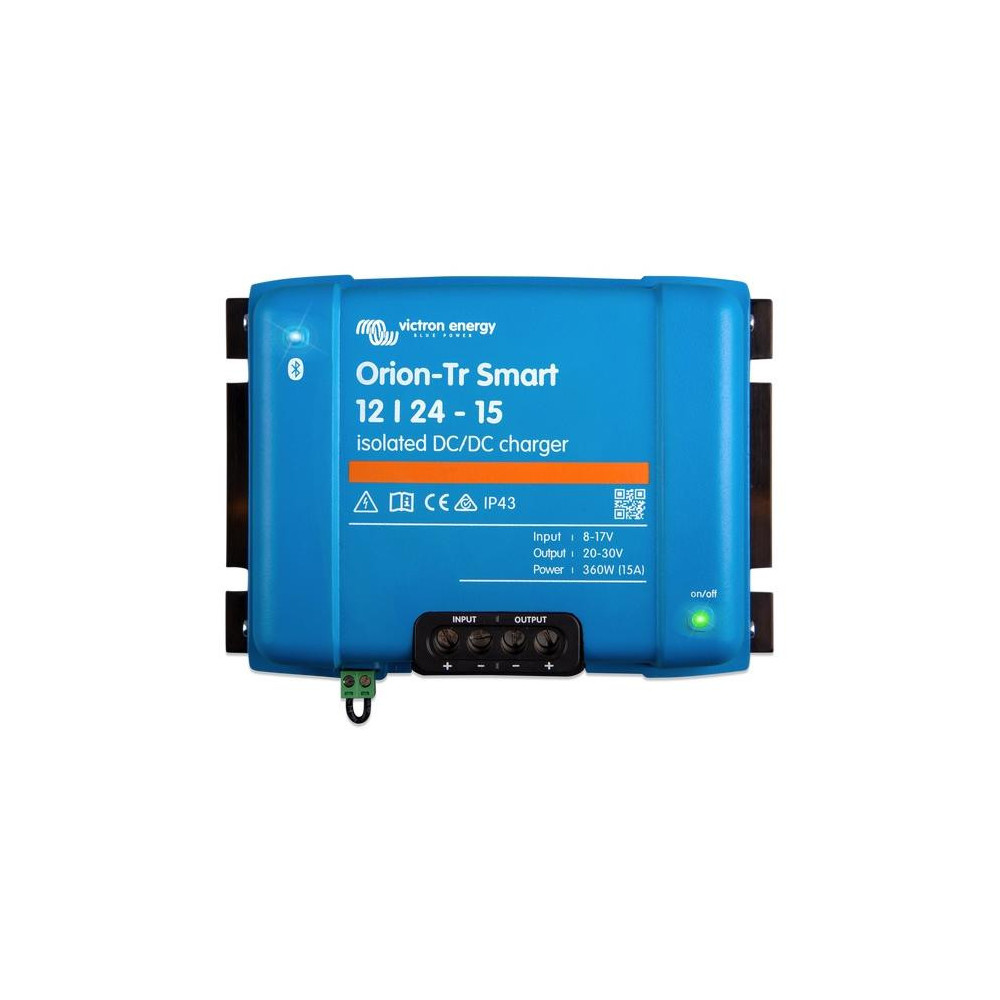 DC-DC nabíječka Orion-Tr Smart 12/24-15A (360W) izolovaná DC-DC nabíječka Orion-Tr Smart 12/24-15A (360W) izolovaná