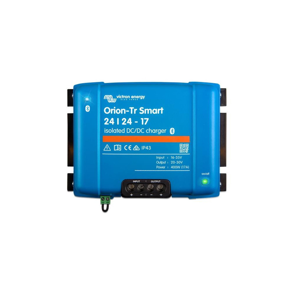 DC-DC nabíječka Orion-Tr Smart 24/24-17A (400W) izolovaná DC-DC nabíječka Orion-Tr Smart 24/24-17A (400W) izolovaná