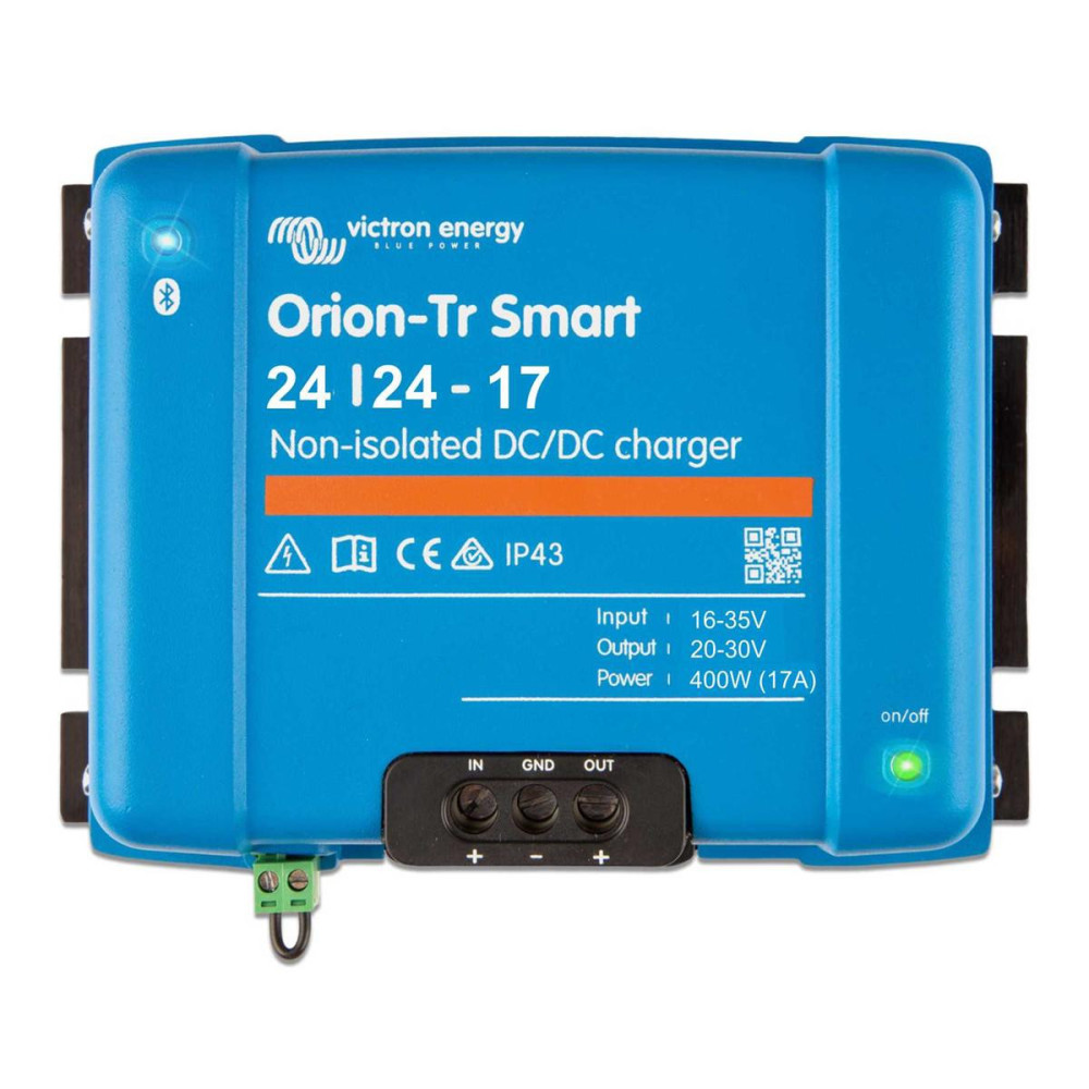 DC-DC nabíječka Orion-Tr Smart 24/24-17A (400W) neizolovaná DC-DC nabíječka Orion-Tr Smart 24/24-17A (400W) neizolovaná