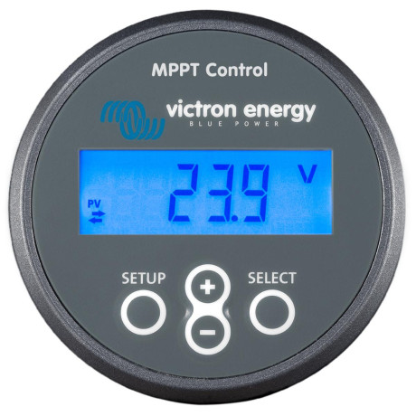 Displej MPPT regulátorů Victron Energy