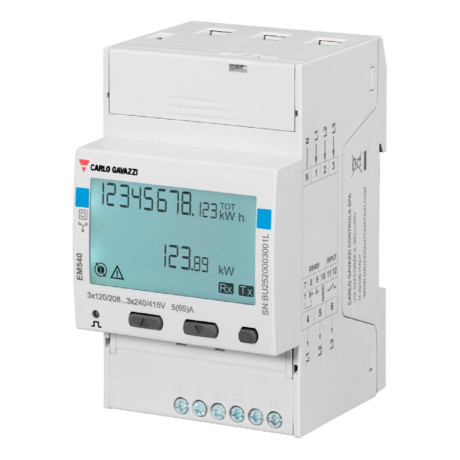 Energy Meter EM540 - 3 fázový - max 65A/fázi