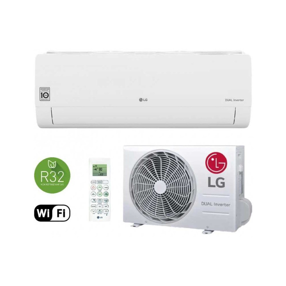 LG Standart S12ET Plus + wifi , Split-Wandklimagerät - inklusive Installation LG Standart S12ET Plus + wifi , Split-Wandklimagerät - inklusive Installation