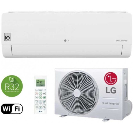 LG Standart S12ET Plus + wifi , Split-Wandklimagerät - inklusive Installation