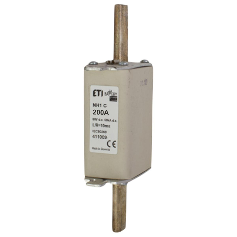Nožová pojistka DC M1 gBat 200A/80V DC Nožová pojistka DC M1 gBat 200A/80V DC