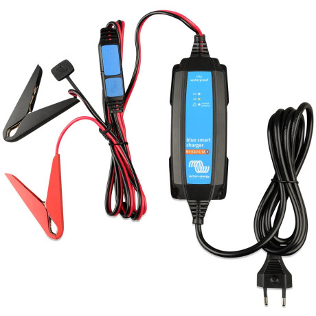 Chytrá nabíječka baterií BlueSmart 6V/12V - 1,1A IP65+DC konektor