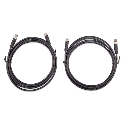 Kabel s 3-pólovým kulatým konektorem M8 samec/samice 5 m (sada 2 ks)