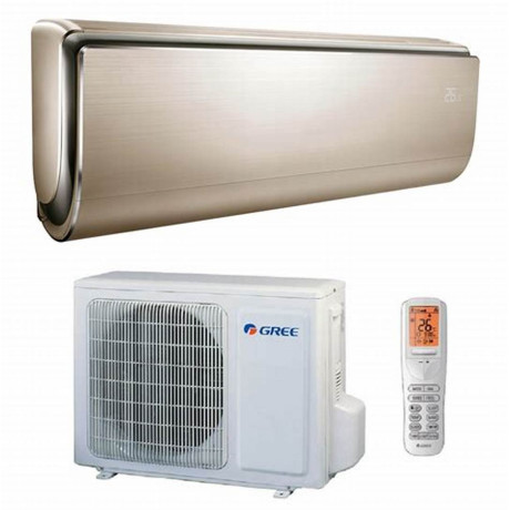Set Gree U-Crown 9 Champagne + wifi , Split-Wand-Klimaanlage