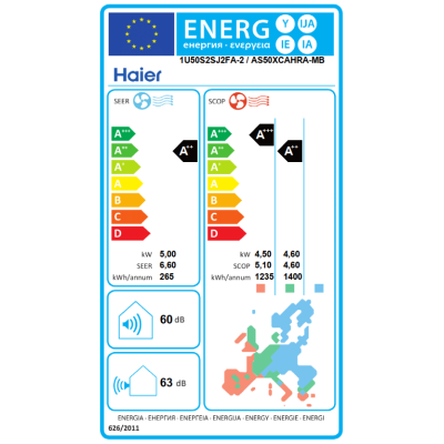 Set Expert 50 schwarz + wifi , Split-Wandklimagerät