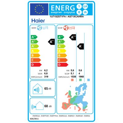 Set Expert 71 bílá + wifi , splitová nástěnná klimatizace