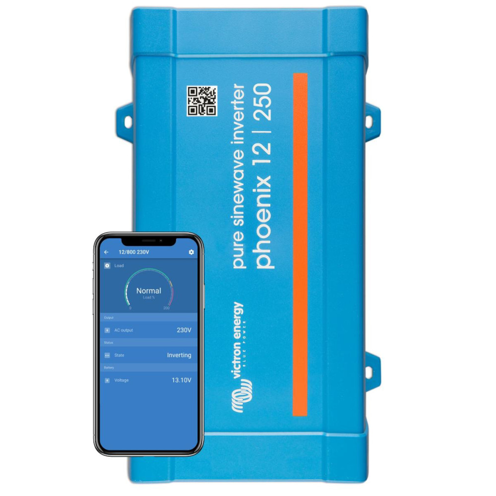 Měnič napětí SINUS Victron Energy Phoenix VE.Direct 250VA 12V Měnič napětí SINUS Victron Energy Phoenix VE.Direct 250VA 12V
