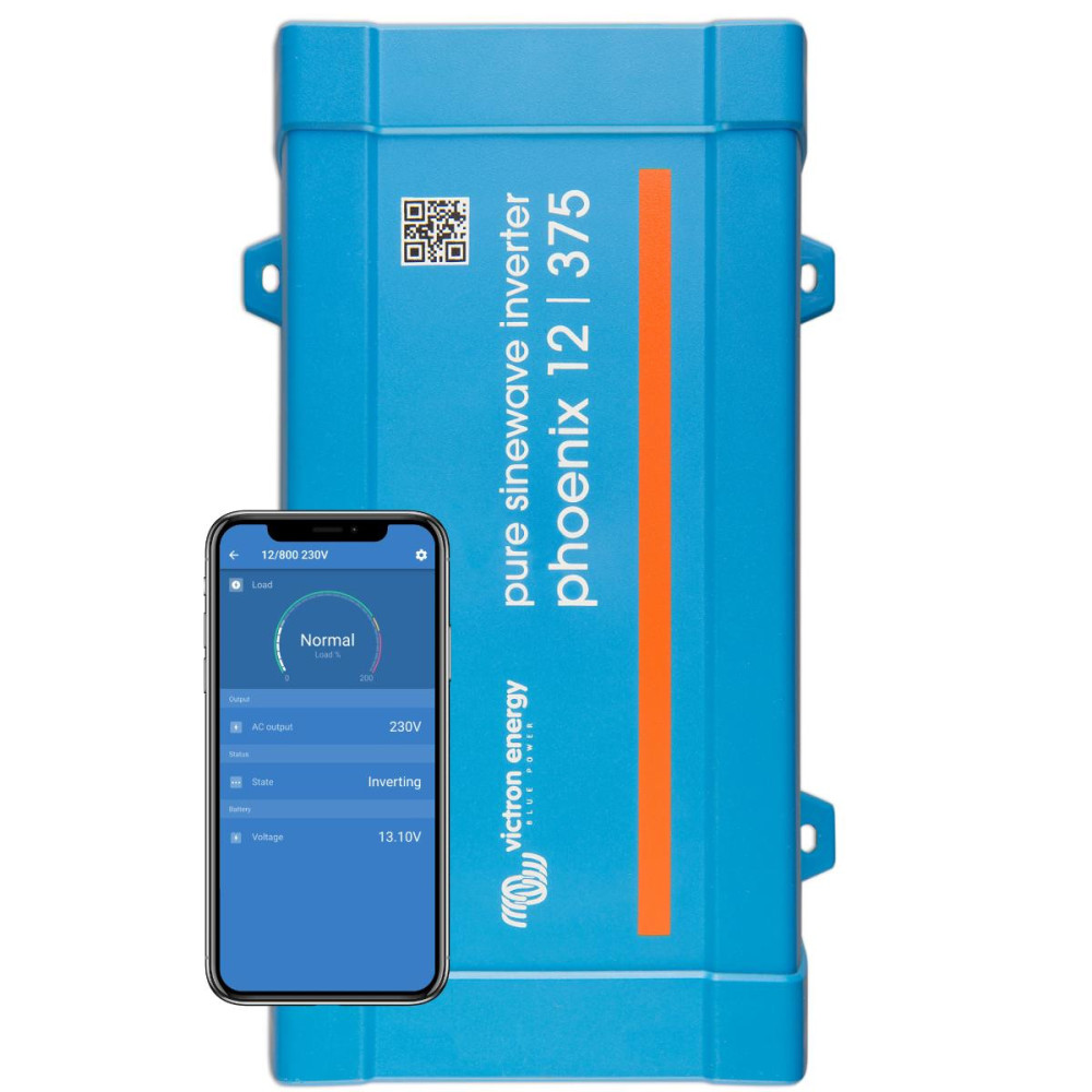 Měnič napětí SINUS Victron Energy Phoenix VE.Direct 375VA 12V Měnič napětí SINUS Victron Energy Phoenix VE.Direct 375VA 12V