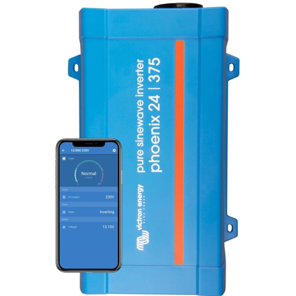 Měnič napětí SINUS Victron Energy Phoenix VE.Direct 375VA 24V Měnič napětí SINUS Victron Energy Phoenix VE.Direct 375VA 24V