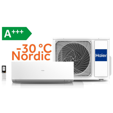 Set Expert Nordic 35 + wifi , Split-Wandklimagerät - einschließlich Installation