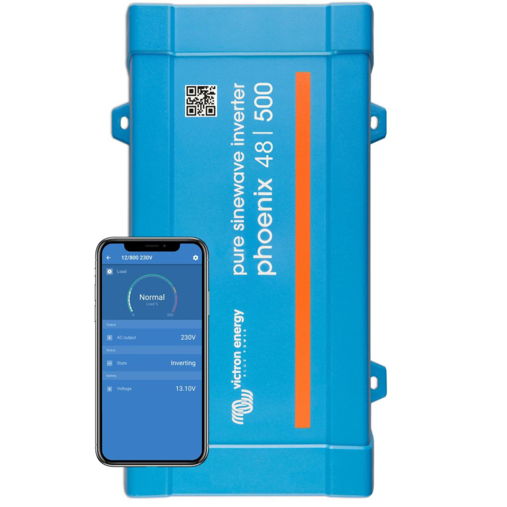 Měnič napětí SINUS Victron Energy Phoenix VE.Direct 500VA 48V Měnič napětí SINUS Victron Energy Phoenix VE.Direct 500VA 48V