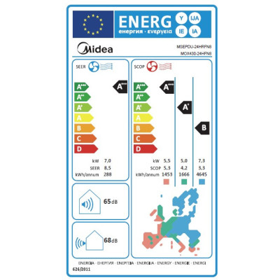 Set All Easy Pro Split 24 + wifi, splitová nástěnná klimatizace - včetně montáže
