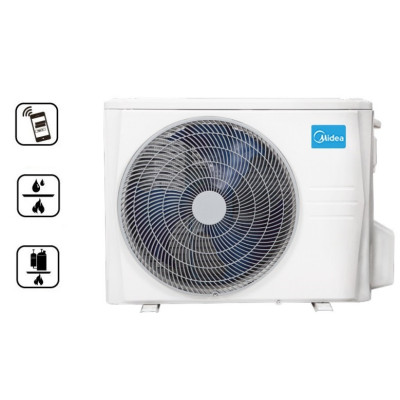 Set Breezeless E Split 24 + wifi, Split-Wandklimagerät - einschließlich Installation