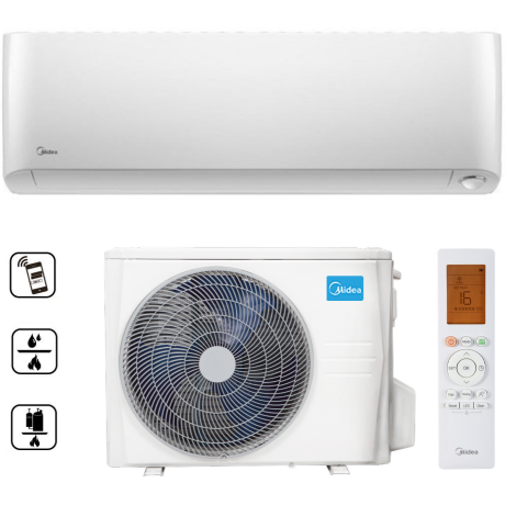 Set Oasis Plus Split 12 + wifi , Split-Wandklimagerät - einschließlich Installation