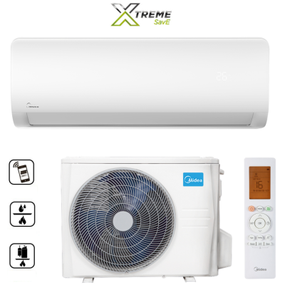 Set Xtreme Save Split 24 weiß + wifi , Split-Wandklimagerät - inklusive Installation