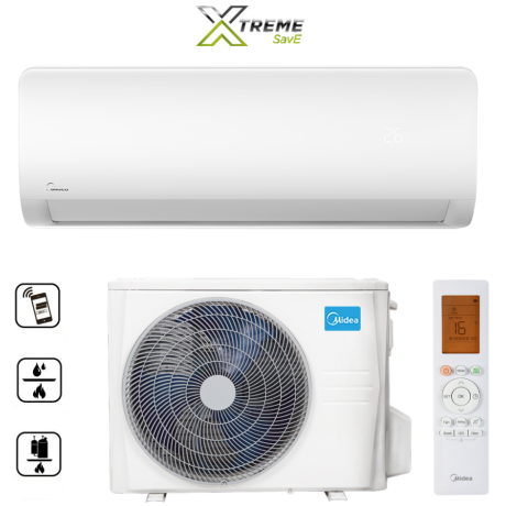 Set Xtreme Save Split 24 weiß + wifi , Split-Wandklimagerät - inklusive Installation