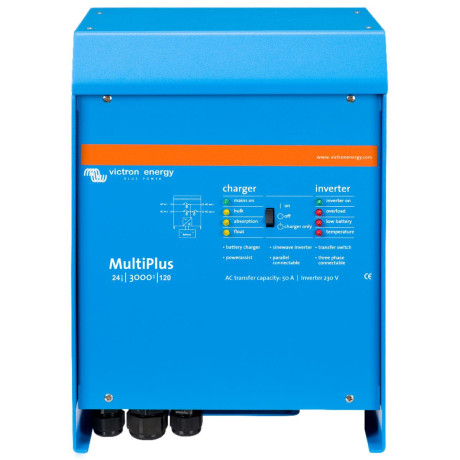 Měnič/nabíječ Victron Energy MultiPlus 24V/5000VA/120A-100A