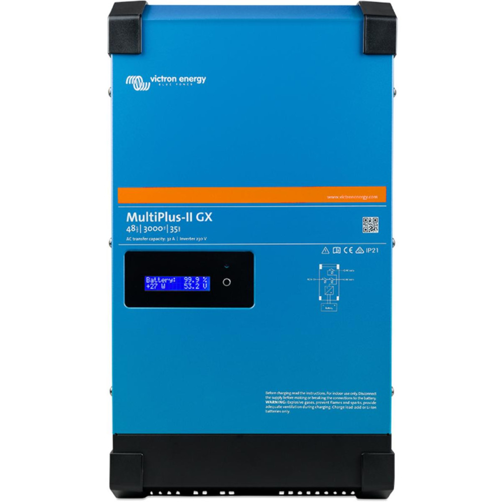 Měnič/nabíječ Victron Energy MultiPlus-II GX 48V/3000VA/35A-32A Měnič/nabíječ Victron Energy MultiPlus-II GX 48V/3000VA/35A-32A