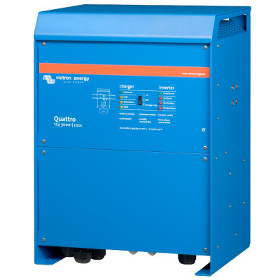 Měnič/nabíječ Victron Energy Quattro 12V/5000VA/220A-100A/100A