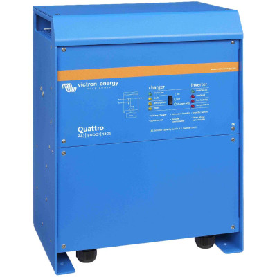 Měnič/nabíječ Victron Energy Quattro 24V/5000VA/120A-100A/100A