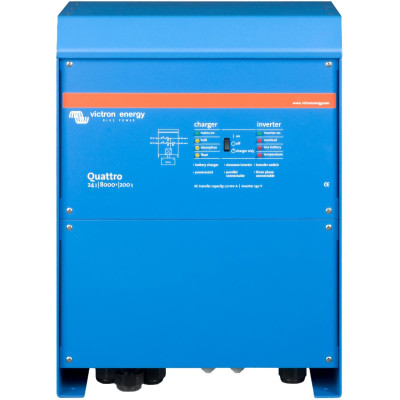 Měnič/nabíječ Victron Energy Quattro 24V/8000VA/200A-100A/100A