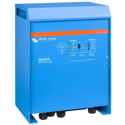 Měnič/nabíječ Victron Energy Quattro 48V/5000VA/70A-100A/100A
