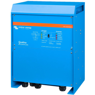 Měnič/nabíječ Victron Energy Quattro 48V/5000VA/70A-100A/100A
