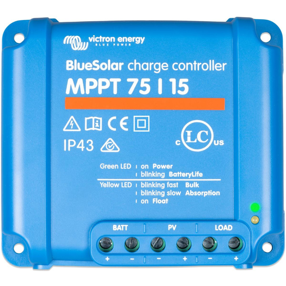 MPPT solární regulátor Victron Energy BlueSolar 75/15 MPPT solární regulátor Victron Energy BlueSolar 75/15