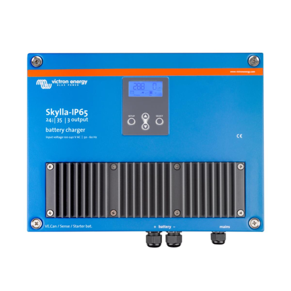 Nabíječka baterií Victron Energy Skylla-IP65 24/35(3) 120-240V Nabíječka baterií Victron Energy Skylla-IP65 24/35(3) 120-240V